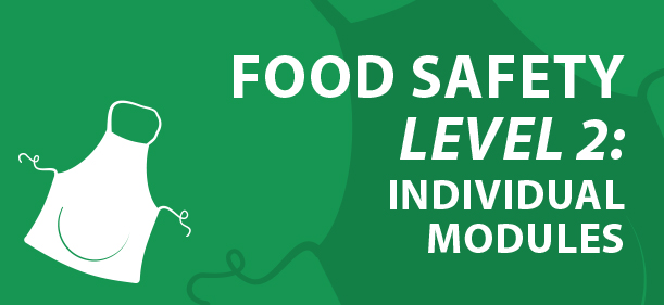 Cleaning and disinfection (Food Safety Level 2)